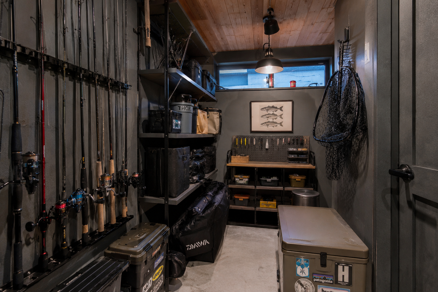 趣味部屋～釣り道具部屋
